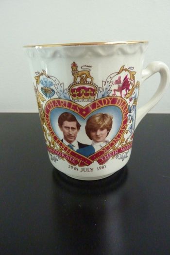 Royal Wedding Mug Charles and Diana 1981