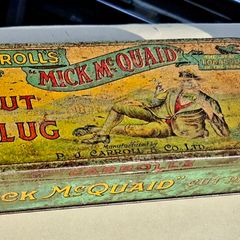 Mick Mc Quaid Carroll's Dundalk Tobacco Tin