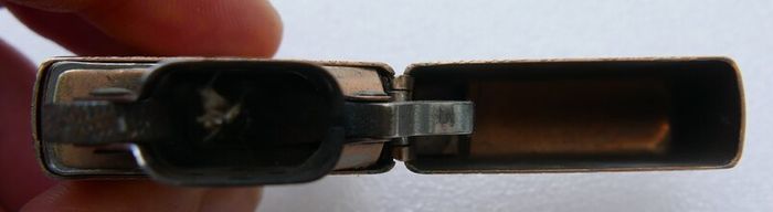 Vintage VENETIAN Engraved Zippo  Lighter Bradford