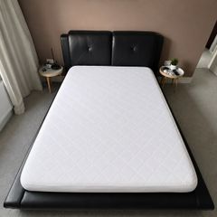 Double Bed + Mattress & Chest of Drawers