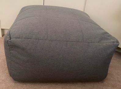 Grey Pouffe