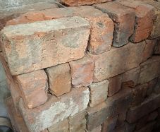 Salvaged Red Bricks