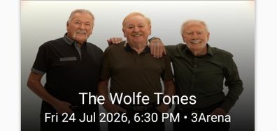 Wolfe Tones 3 Arena