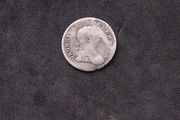 1805 King George III Silver 10 Pence Irish Bank Token (Clear Key Details / Worn)