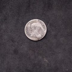 1805 King George III Silver 10 Pence Irish Bank Token (Clear Key Details / Worn)