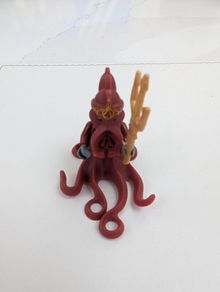 100% Lego LEGO Minifigure #ATL007 | SQUID WARRIOR | Atlantis | 8061, 8078 | Released 2010