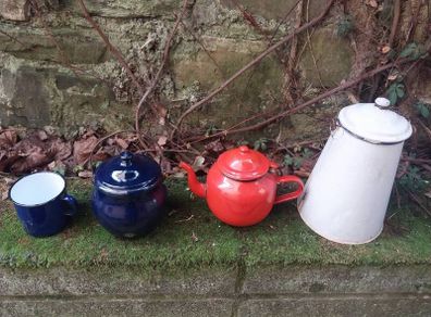 Enamelware Mix x 4