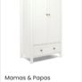 Mama and Papas Children's Panelled wardrobe Image 6