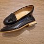 Black Patent Loafers Image 3