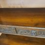 Victorian Oak Green Man Dumb Waiter Image 5