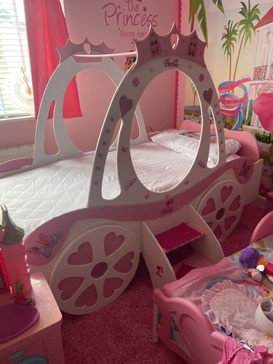 princess carraige bed