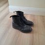 Dr. Martens Black Leather Boots 8 hole 1460 model UK Size 10 Image 7
