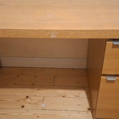 Wooden desk