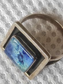 Vintage sterling silver ring