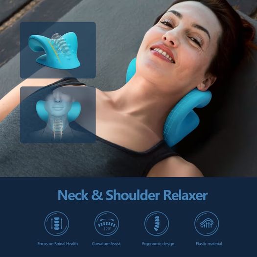 Brand New Neck & Shoulder Support Pillow Cervical Traction for Neck Pain