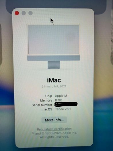 Imac 24" M1 (2021) Blue Mint