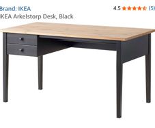 [now free] IKEA Arkelstorp Desk, good condition