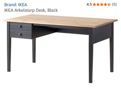 [now free] IKEA Arkelstorp Desk, good condition