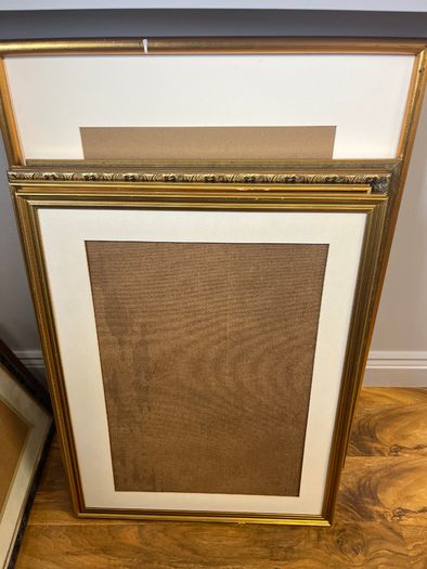5 Large Gold Frames