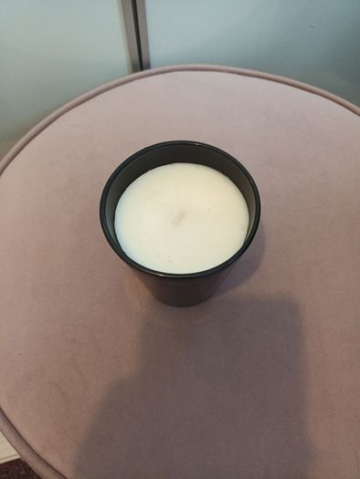 Slightly scented candle