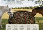 Heavy Duty Round Bale Hay Net 1.5m Slow Feed Hay Net for Horses & Livestock