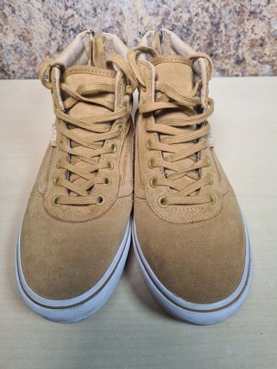 boys junior VANS SK8 HI MTE trainers SKATE SHOES hi tops beige mustard Size UK 5.5 EU 38.5