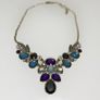 Avon chunky necklace with gemstones Image 2