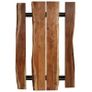 Bar Table with Benches Solid Acacia Wood 180x50x107 cm Image 3