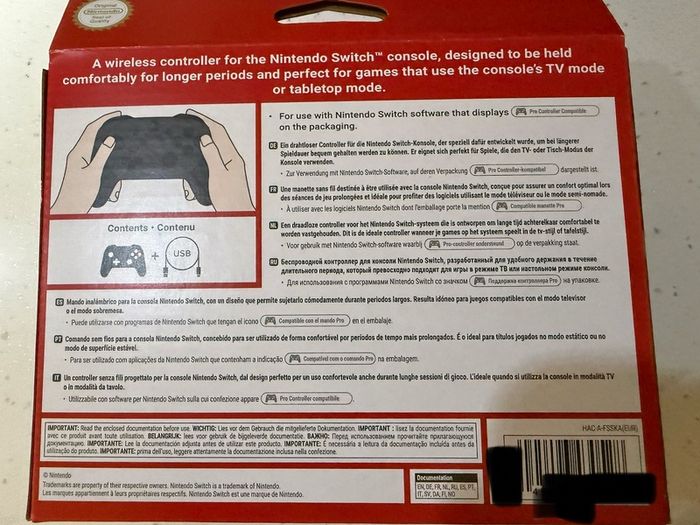 Nintendo Switch  PRO Controller