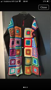 Ladies hand  crochet coatigan
