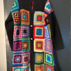 Ladies hand  crochet coatigan