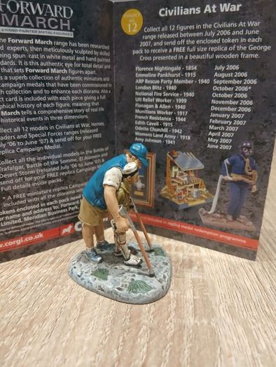 Corgi Forward March United Nations Relief Worker And Patient