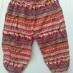 Colourful Elephant Harem Trousers for a boy or girl