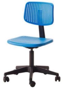 Ikea kids blue desk chair