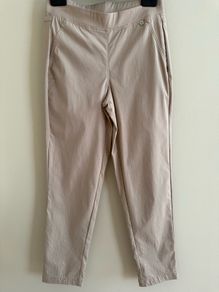 Pinns womans beige pants studded detailing at the hem UK10