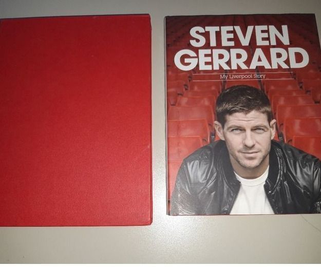 Liverpool Legend Steven Gerrard SIGNED Limited Edition Book