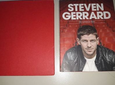Liverpool Legend Steven Gerrard SIGNED Limited Edition Book