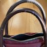 Picard Burgundy Quilted Messenger / Handbag (2585 Vino, padded, waterproof) 32cm Image 8