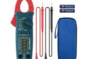 HANMATEK Digital Clamp Meter,Auto-ranging Amp Voltage Tester with Backlight,Clamp Multimeter