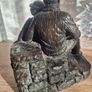 Rare Signed Jeanne Rynhart Bronze "Old Sailor & Boy" Limited Edition E/750 Image 3
