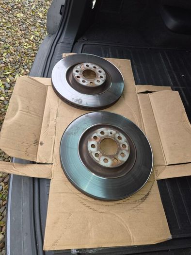 2 skoda kodiaq  genuine  brake  discs