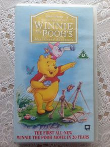 WINNIE The POOH'S Most Grand Adventure.  VHS Video.
