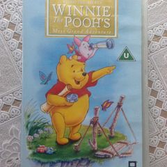 WINNIE The POOH'S Most Grand Adventure.  VHS Video.