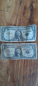 Silver Certificate 1957 x2