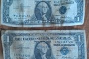 Silver Certificate 1957 x2