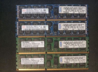 4x 8gb Ddr3 10600r