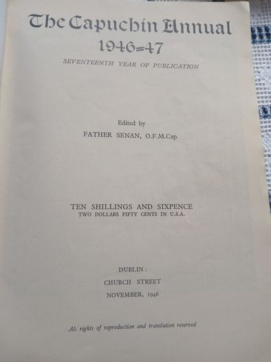 The Capuchian Annual 1946