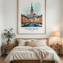Stockholm Wall Art Print, Travel Poster Image 9
