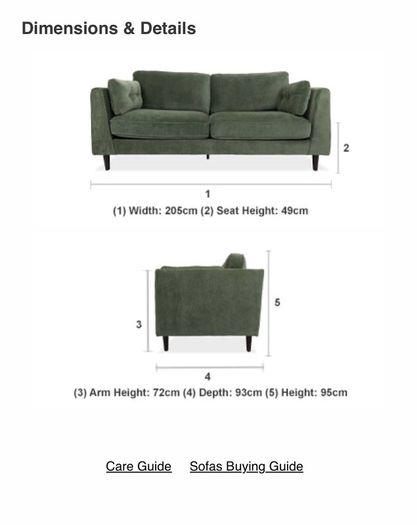3 seater Sofa
