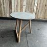 Hamar Round Side Table Grey by gallery Image 2